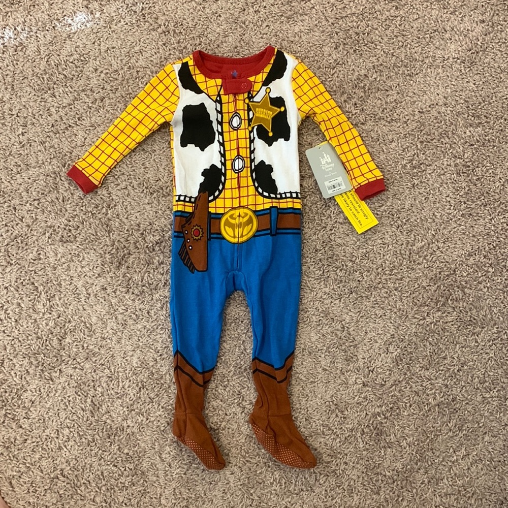 Toy story woody 9-12 month one piece